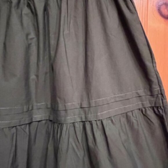 Anthropologie Somerset Maxi Skirt in Army Green   Size Petite Small - Picture 6 of 7